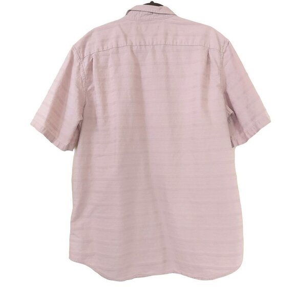 Old Navy Men's Tall Regular Fit Everyday Shirt Short Sleeve Button Front Shirt - Picture 2 of 5